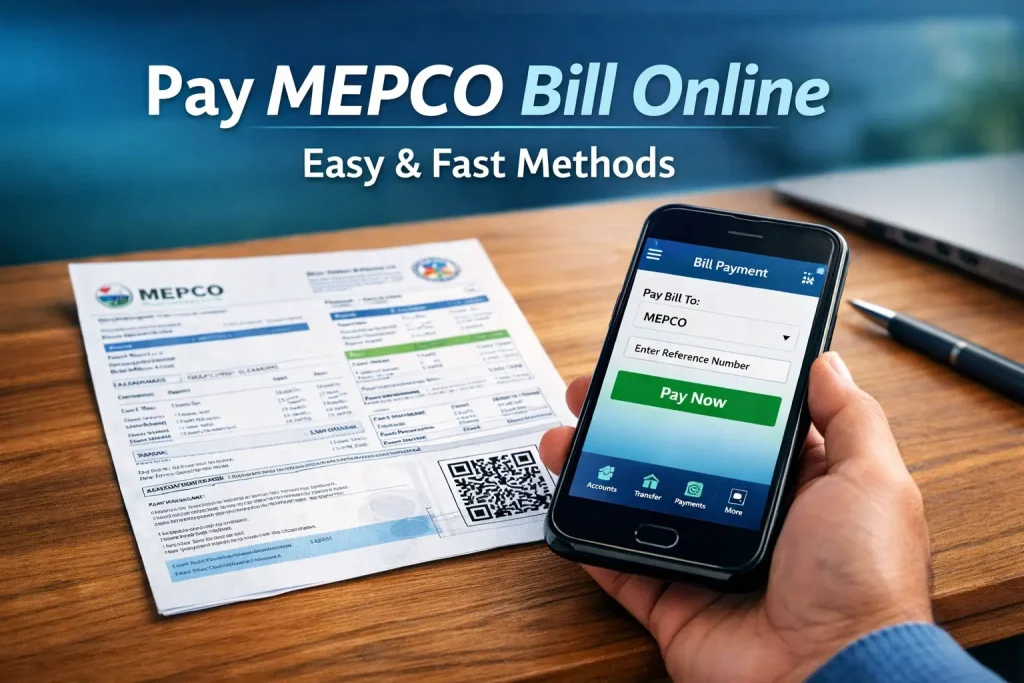 How To Pay MEPCO Bill Online pay mepco bill online complete and easy guide
