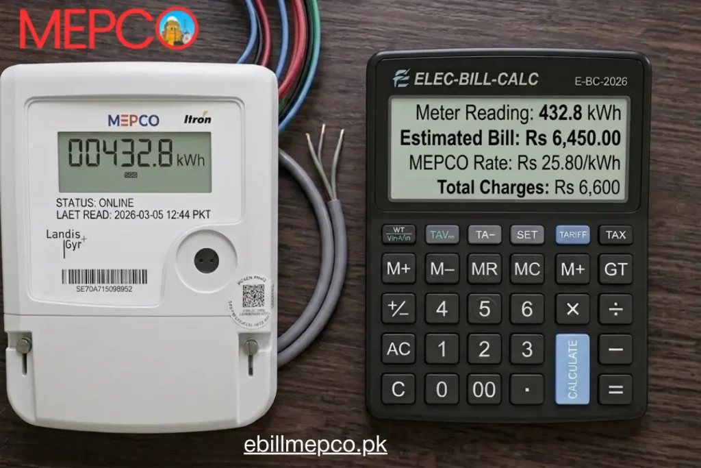 Mepco Bill Calculator mepco bill calculator online